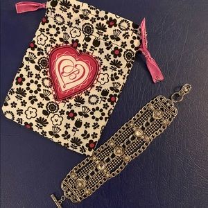 Brighton silver crystal bracelet